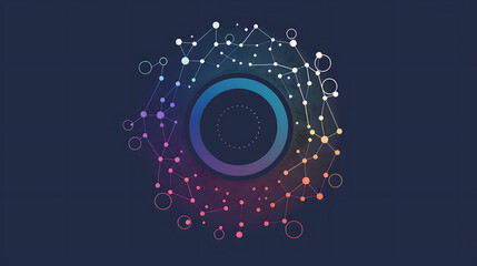 abstract music background with speakers