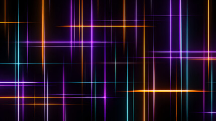 Abstract colorful line grid background
