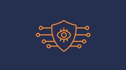 Cyber Security Shield Icon