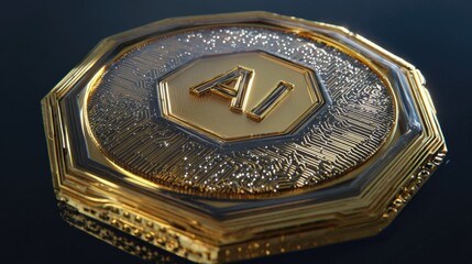 Golden AI Circuit Coin