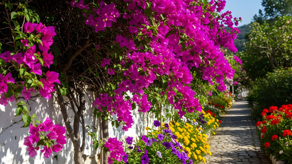 flowers in the garden