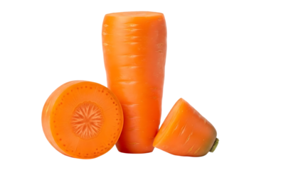 Fresh Carrots CloseUp Healthy Vegetables Natural Food