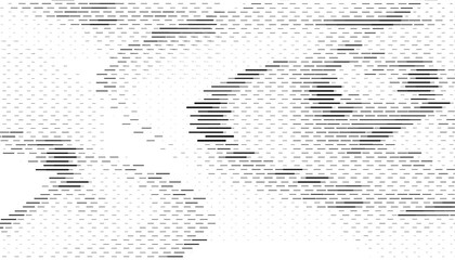 Abstract and grunge pattern with halftone effect for sporty and modern background. Fully editable vector element. 