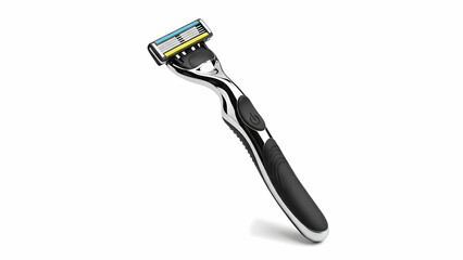 Obraz premium Razor Isolated on White Background — Personal Grooming Tool