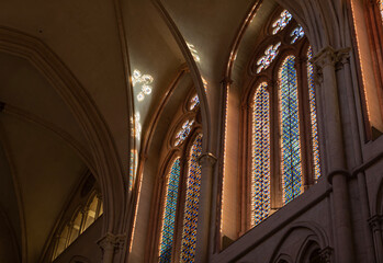 Interior of the church