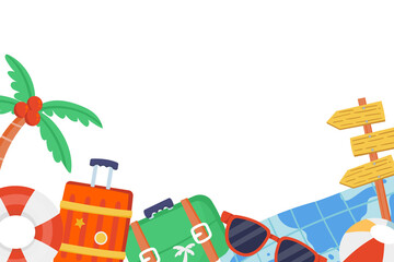 frame summer background