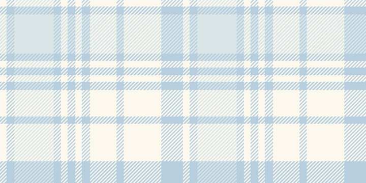 Scottish chequered tartan in light pastel fashion tones. Modern traditional style of the year