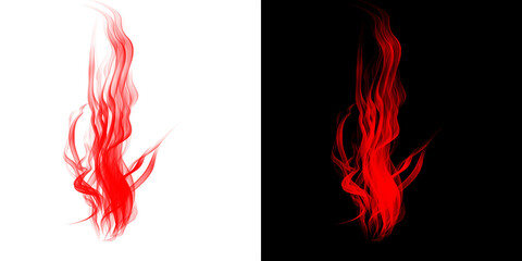 Red burning fire PNG, burning fire, Vivid red flames, Fire flame png for overlay design