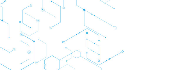  Abstract digital geometric hexagonal elements technology connect for concept png vector.. 