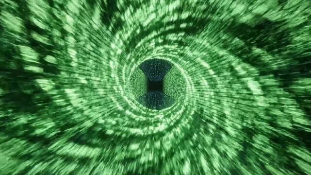abstract background with green lines