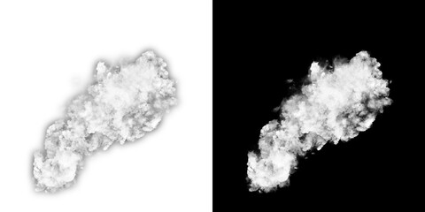 White Smoke PNG, white clouds, Grey smoke, white Fog, realistic smoke or cloud isolated, high-quality on transparent background