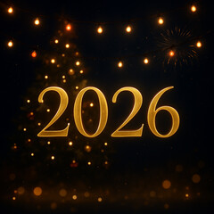 New Year and Christmas card, 2026, and Christmas card 