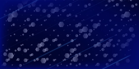 Abstract Modern colored poster for sports Light out technology and with neon hexagon and triangles. Hitech communication concept innovation background, vector design