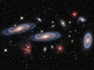Cosmic dance of galaxies