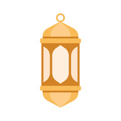 Ramadan Lantern  Flat Design 