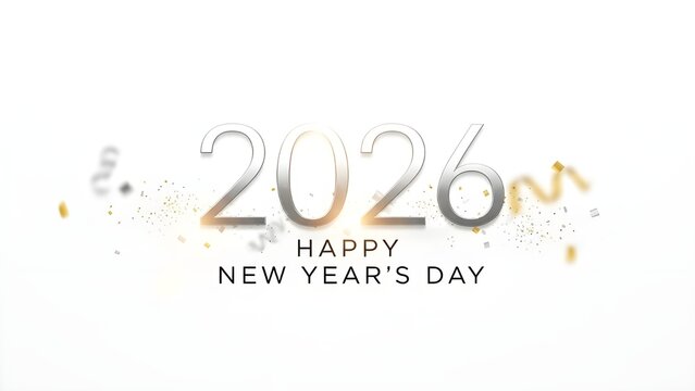 2026 new year s day celebration greeting
