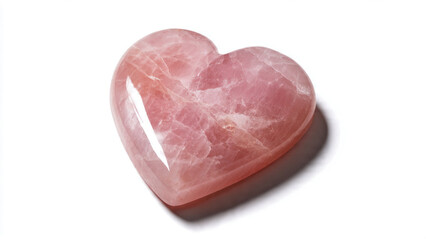Rose Quartz Heart