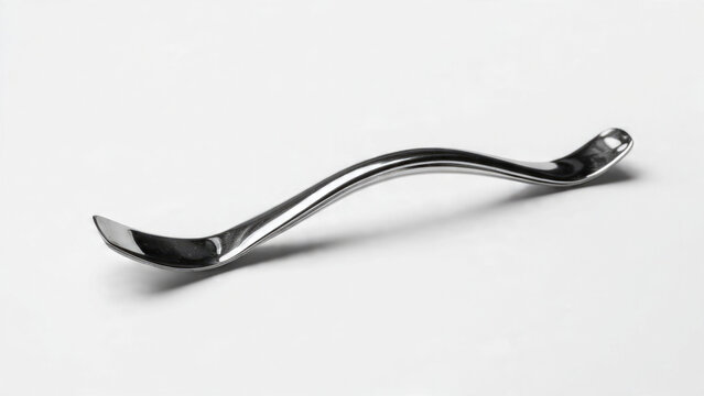 Shiny Silver Curette Surgical Instrument