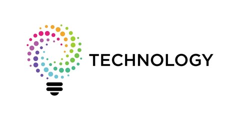 Collection of technology connection logo design modern with abstract dot, Blockchain, molecule and system graphic design vector illustration. Symbol, icon, creative.
