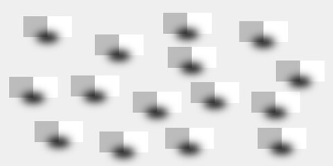 Abstract white 3D geometric shapes on white background. Professional Blank Paper or Cardboard Box Template. Innovative wall art design modern abstract gallery installation. 3d Modern abstract design.