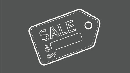 Sale Discount Price Tag Illustration