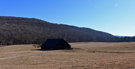 landscape in the mountains