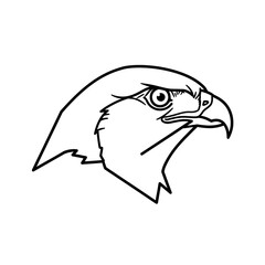 eagle head vector