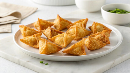 crispy fried wontons