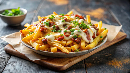 loaded cheese fries