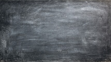 A grungy dark grey texture background with subtle white chalk dust and scratch marks providing a rustic feel