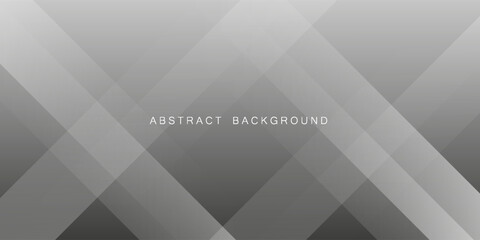Abstract black gradient background with ambient geometric shapes vector. Blurred soft grey light modern wallpaper for decorative illustration, desktop, cover, contents, books, presentation, etc.