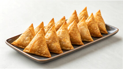 traditional samosa plate 