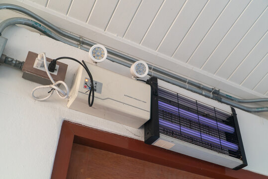 Modern UV Light Fixture for Air Purification