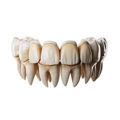 Human Teeth with Transparent Background