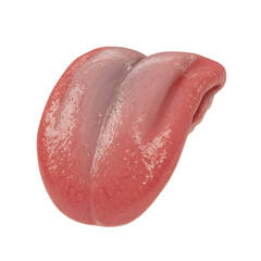 Human Tongue with Transparent Background