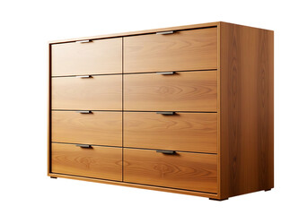 Modern Wooden Dresser with Drawers.