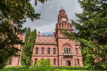 Monastery building of Chernivtsi National University complex, Ukraine