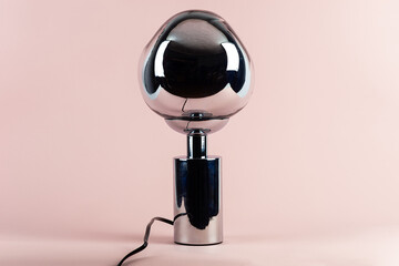 Light lamp growing in the room