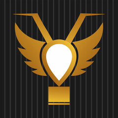 Logo Design Template Golden