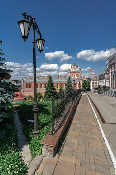 Iversky Convent complex in Samara with buildings