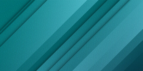 Abstract overlap dark green turquoise geometric gradient square design layers background with shadow and shapes. Eps10 vector