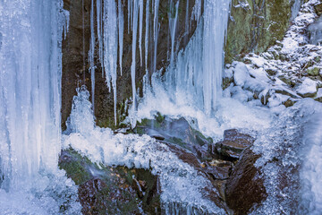 Winter - Eis - Frost - Allg&auml;u - Tobel - Klamm - Schnee