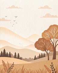 Clean minimal background with subtle paper grain texture, warm neutral tones, calm composition, generous copy space