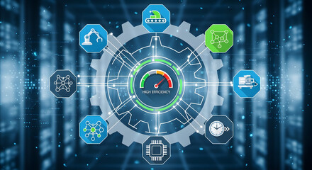 Automation Concept &ndash; Smart Technology and Digital Process Control