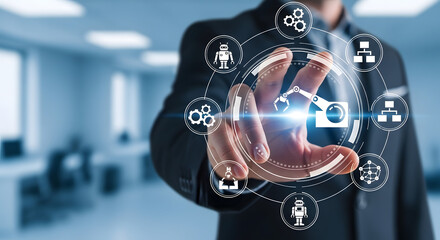 Automation Concept &ndash; Smart Technology and Digital Process Control