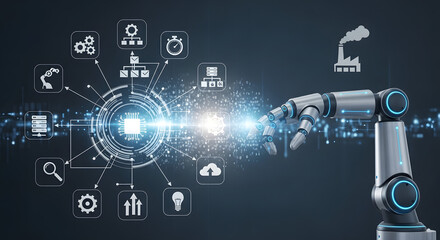 Automation Concept &ndash; Smart Technology and Digital Process Control
