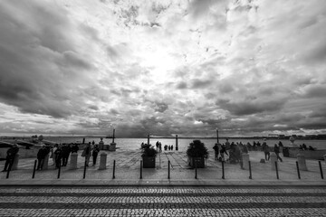 la citt&agrave; di Lisbona