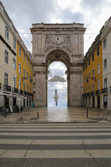 la citt&agrave; di Lisbona