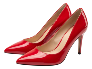 Red patent leather heel pumps shoes red, heel, pumps, patent leather, shoes, women's shoes, fashion, footwear, stilettos, glossy, pointed toe, black background, patent, leather, shiny, pointed, beige,