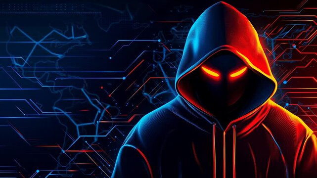 Hacker are planning to hack and attack networks and cyber security systems..Smart Innovation city with connection cyber security network reciprocity over the cityscape . future wireless digital city
